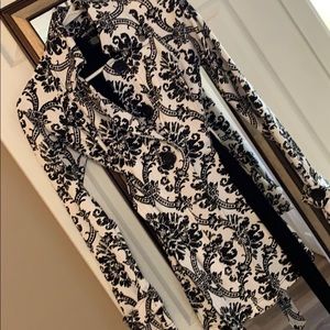 COPY - Black and white trench coat